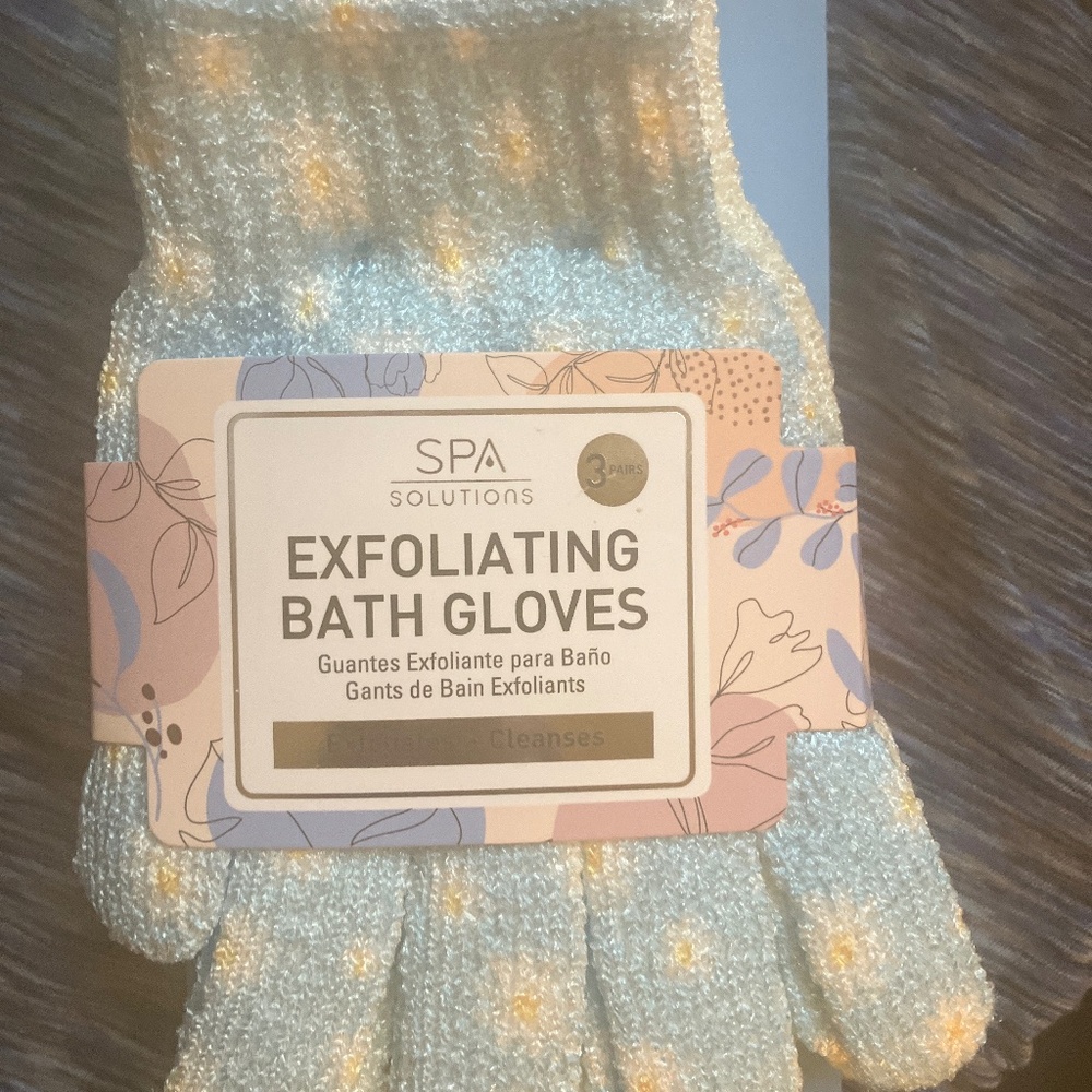Exfoliating Bath Gloves